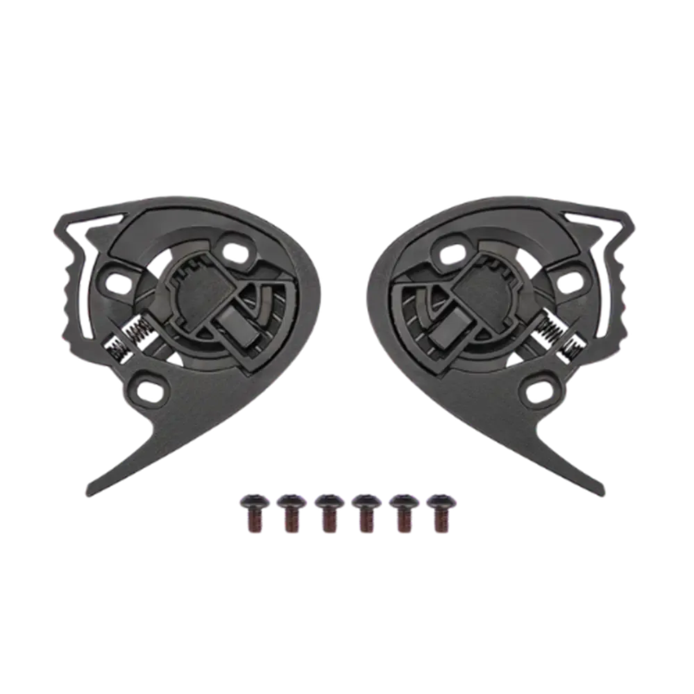 KABUTO F-17 GP Mips DAF-R SHIELD RATCHET SET / BASE PLATES (L&R + 6 Screws)