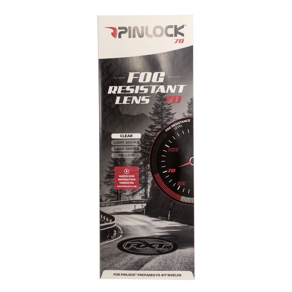 RXT PINLOCK 70 suit FS817 'STREET' Helmet - CLEAR