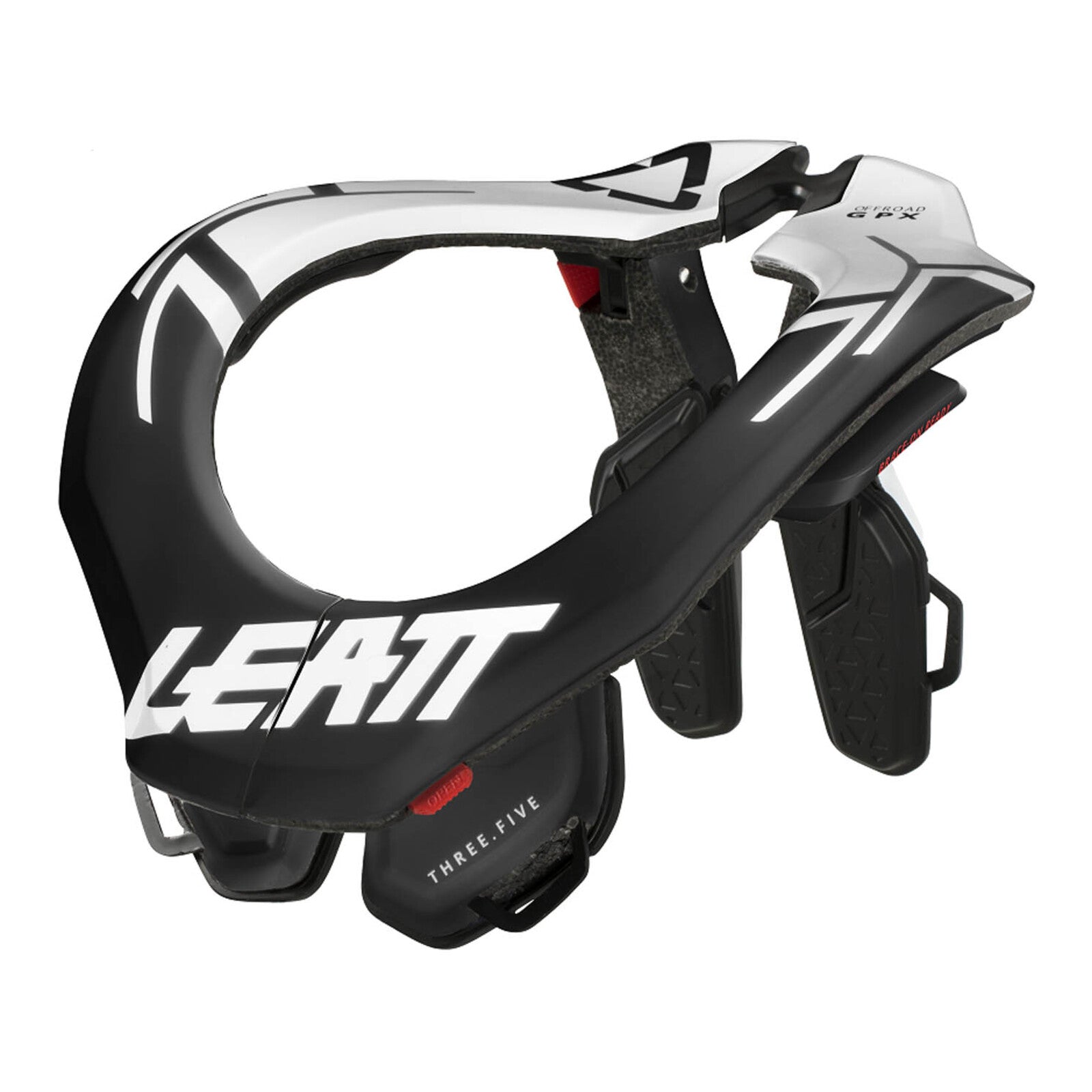 LEATT 3.5 NECK BRACE - BLACK / WHITE