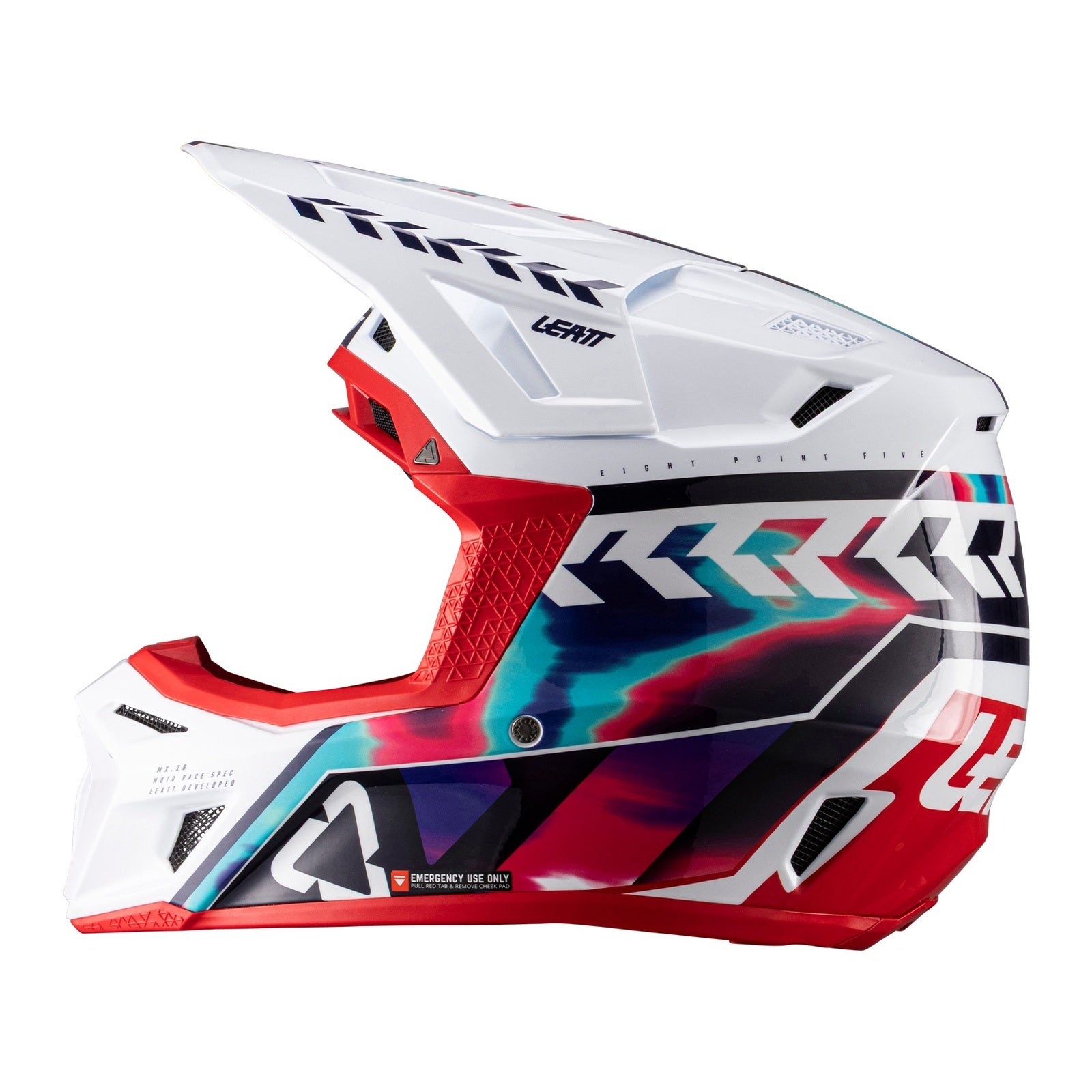 Leatt 2026 8.5 Helmet Kit - Royal Blue / Red