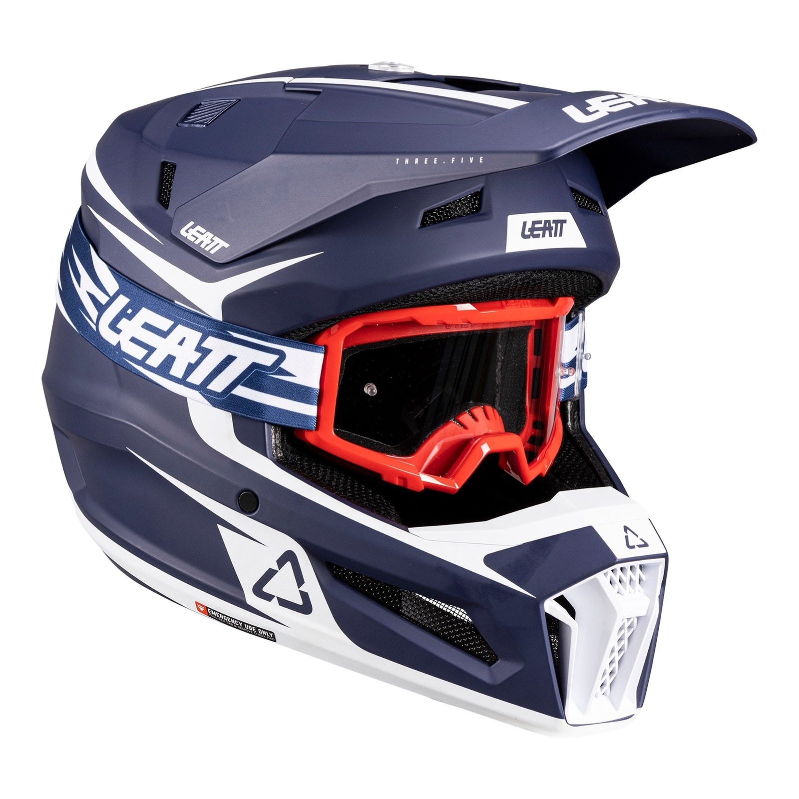 Leatt 2026 3.5 Junior Helmet Kit - Blue