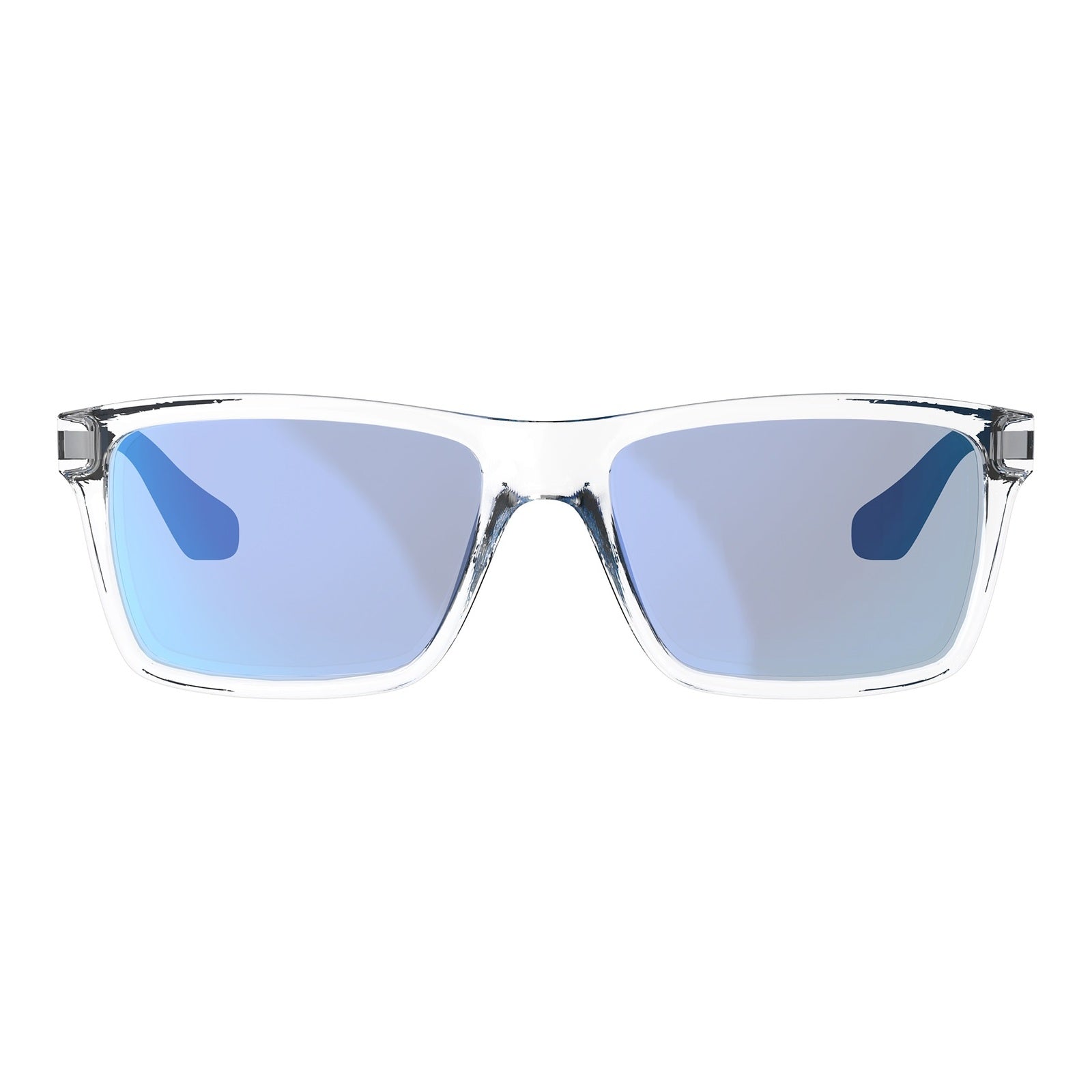 Leatt TheViz Sierra Sunglasses - Silver / Blue Polarized Blue 14 VLT
