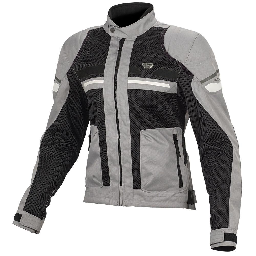 Macna Rush Ladies Mesh Jacket Black/Grey