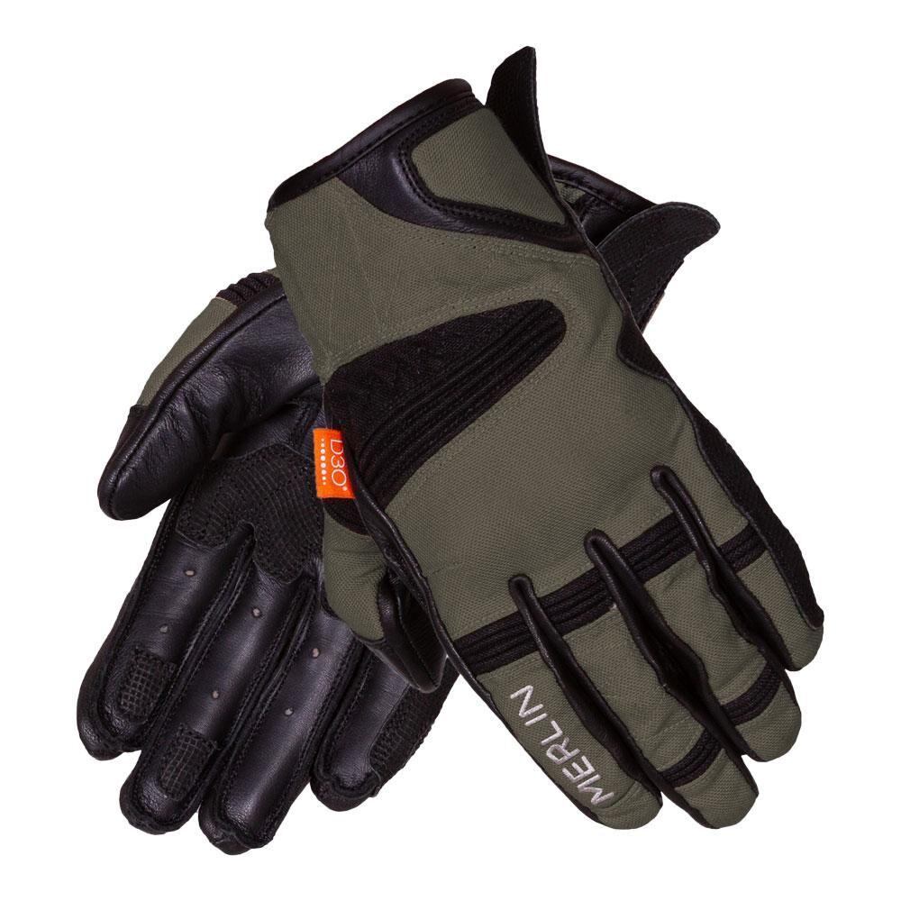 Merlin Mahala Raid D3O® Gloves Black/Olive