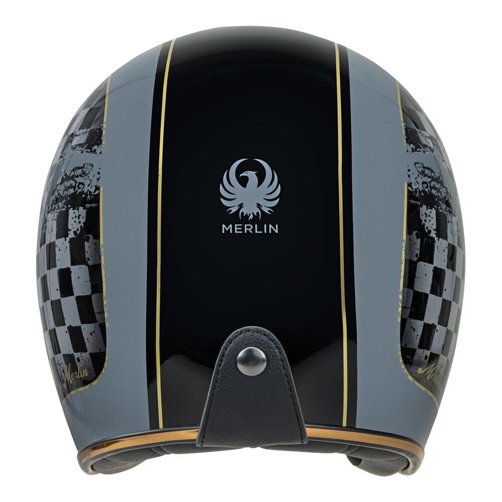 Merlin Blackbird Racer Helmet Black