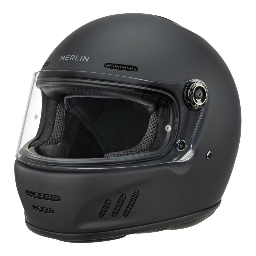 Merlin Revival Helmet Matt Black