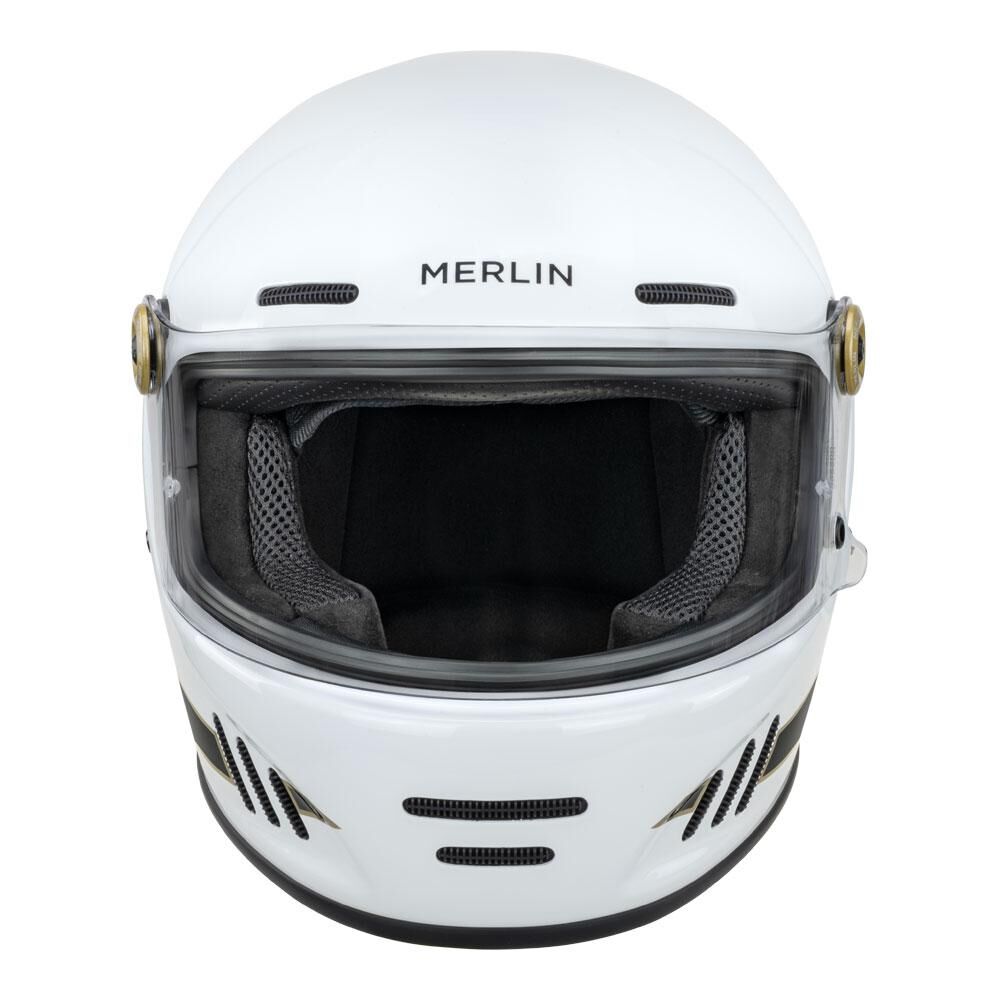 Merlin Revival Flash Helmet Optic White