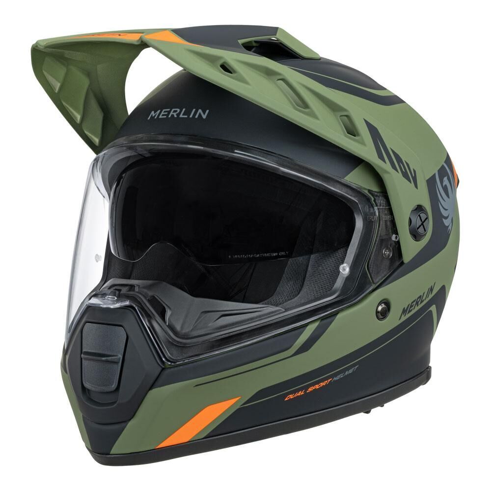 Merlin Torres Block Helmet Matt Green