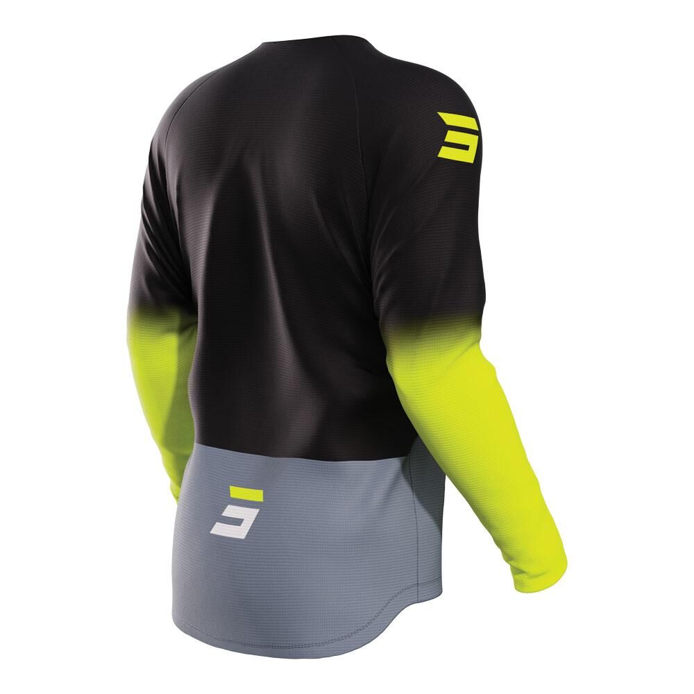 Shot Raw Kid Reflex Jersey Black