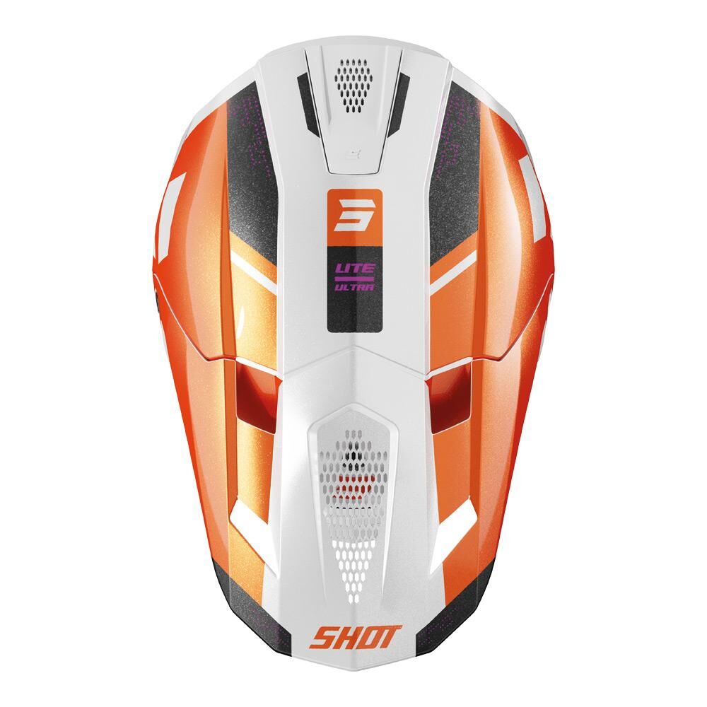 Shot Lite Ultra Helmet Orange Pearly