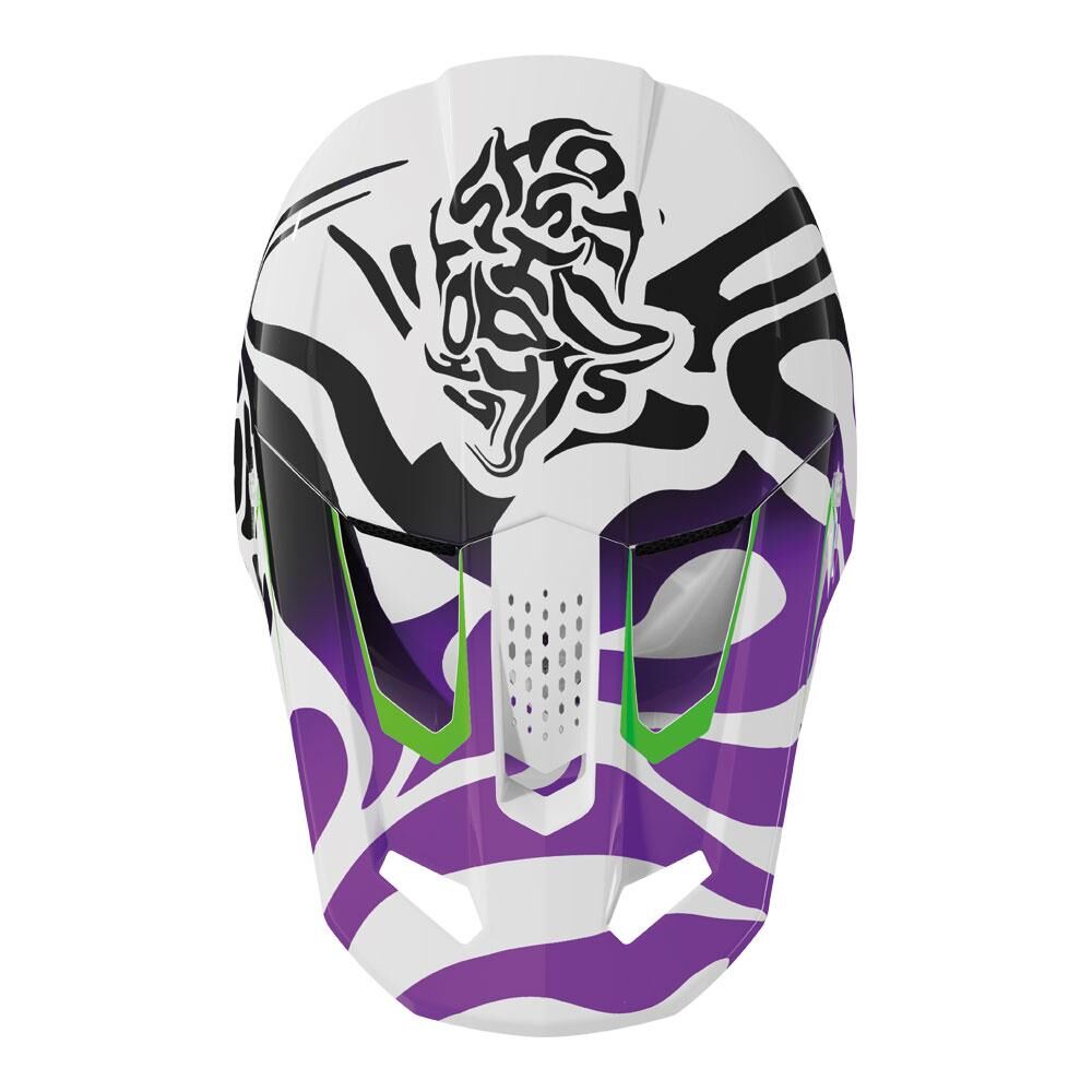 Shot Speed Ghost Helmet Purple Glossy