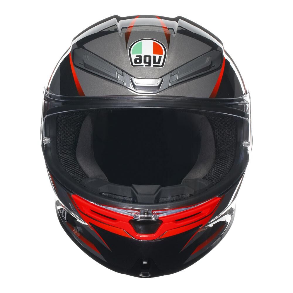 AGV K6 S - SLASHCUT BLACK/RED