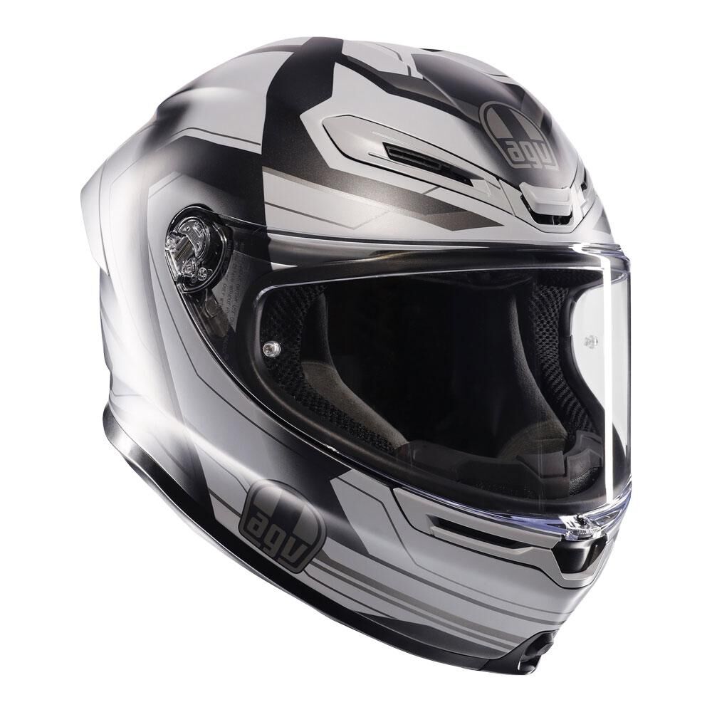 AGV K6 S - ULTRASONIC MATT BLACK/GREY