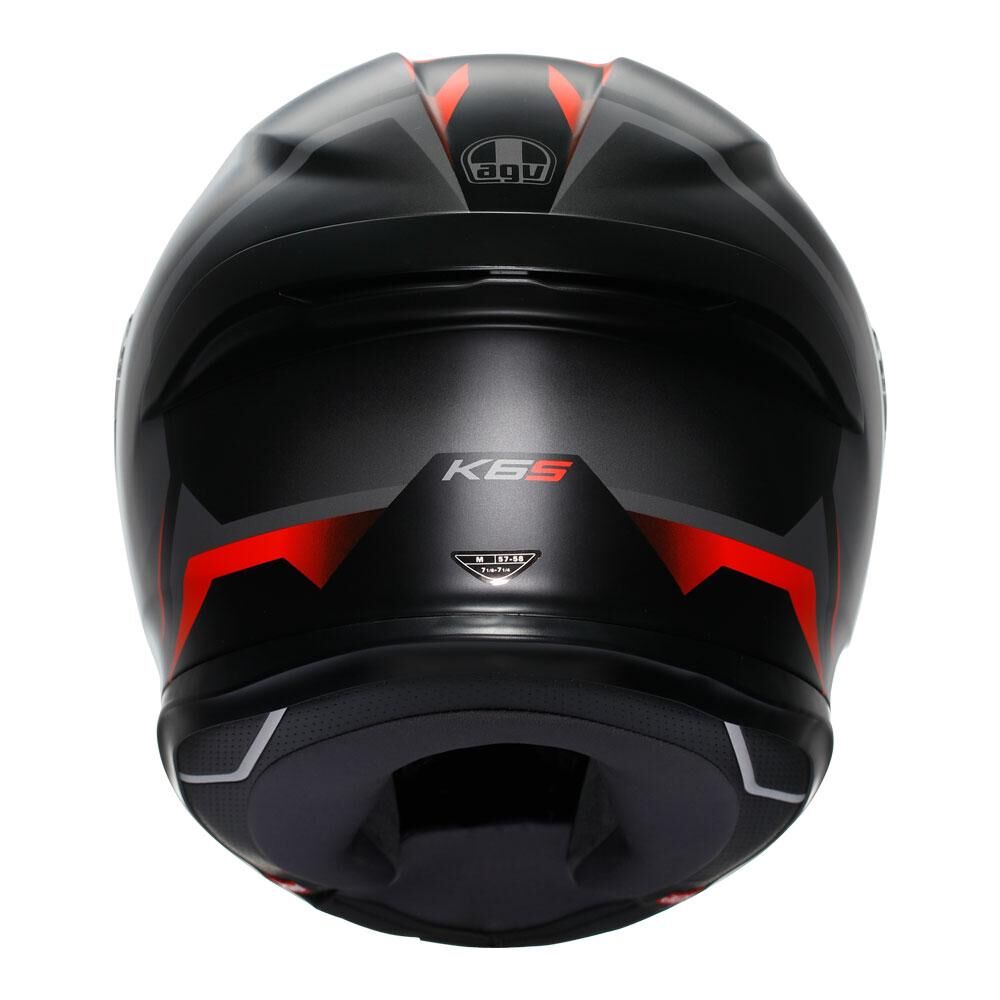 AGV K6 S - KARVE BLACK/GREY/RED