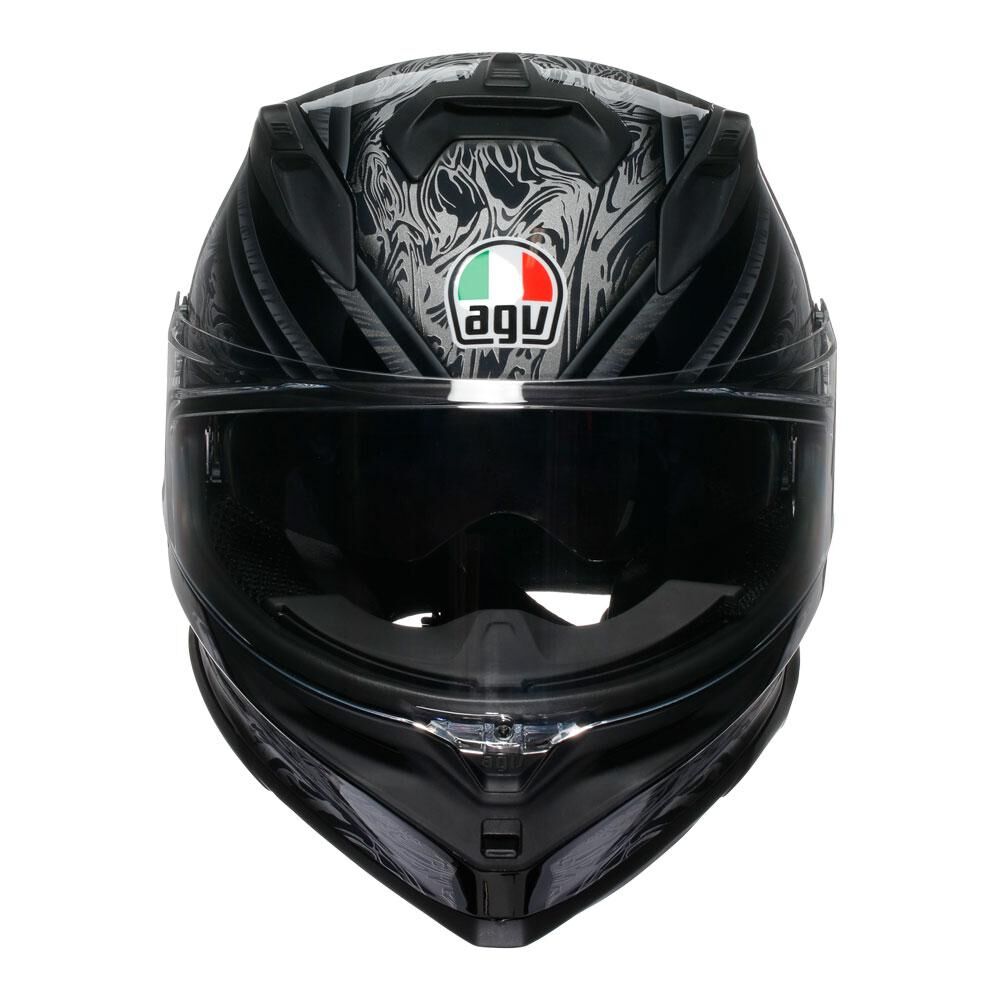 AGV K7 - DAMASCUS BLACK/SILVER