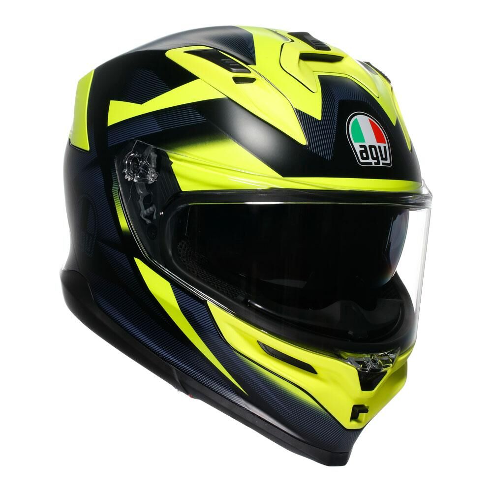 AGV K7 - GLIMPSE BLACK/YELLOW FLUO