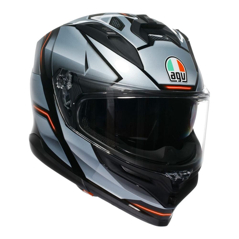 AGV K7 - JAEGER BLACK/SILVER