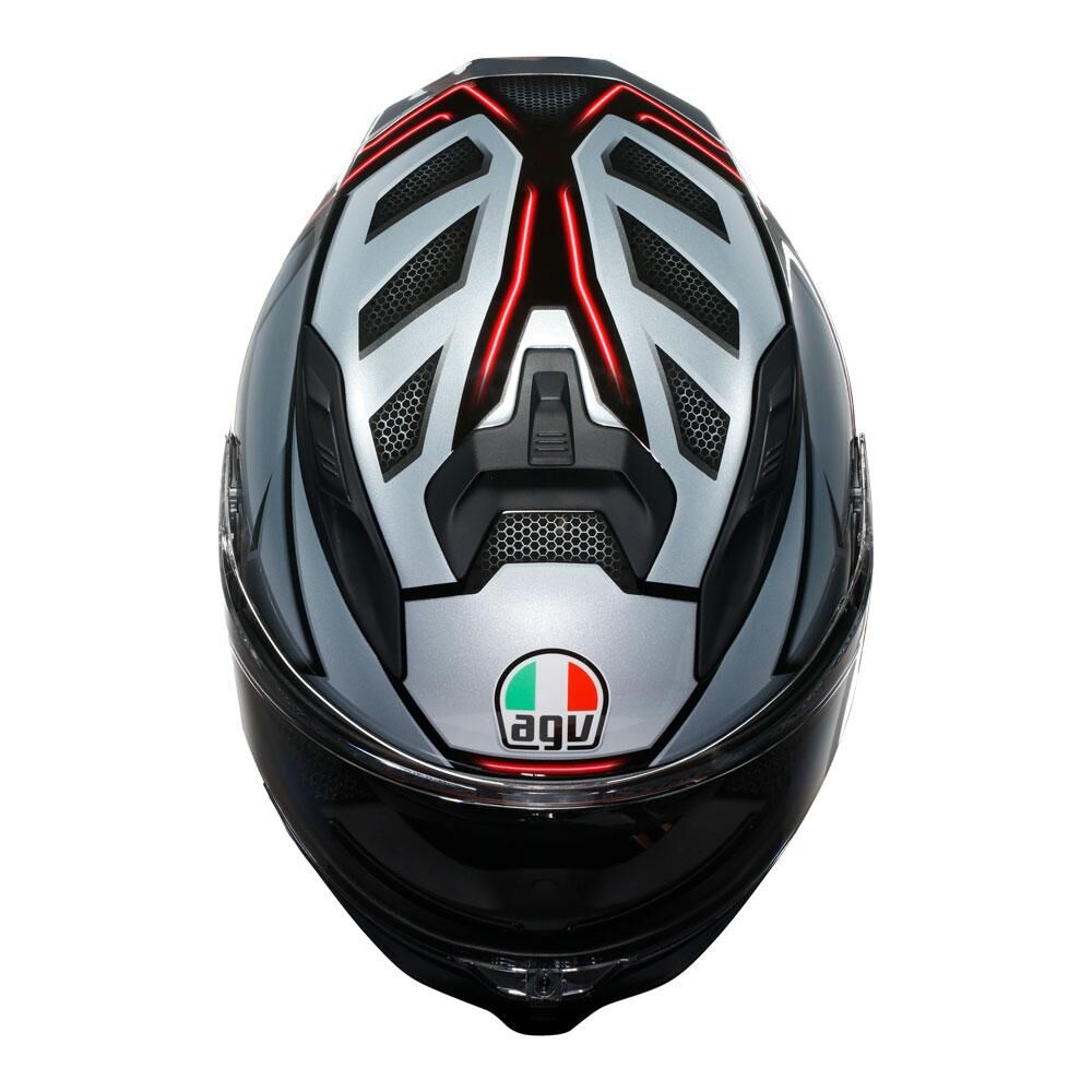 AGV K7 - JAEGER BLACK/SILVER