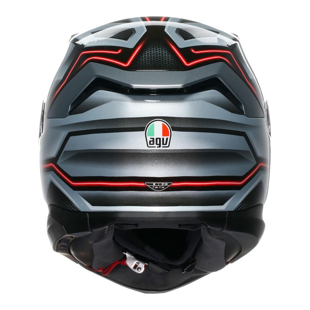 AGV K7 - JAEGER BLACK/SILVER