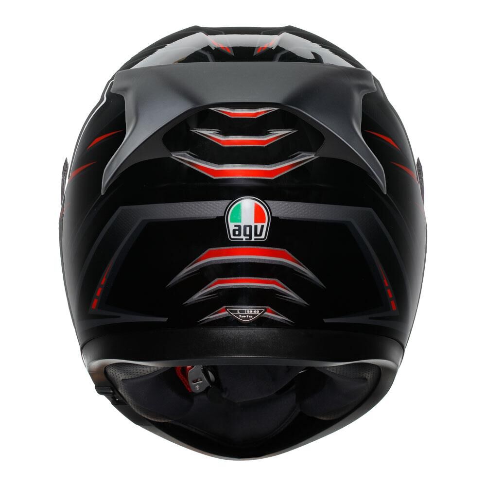 AGV K3 - SYTH BLACK/RED