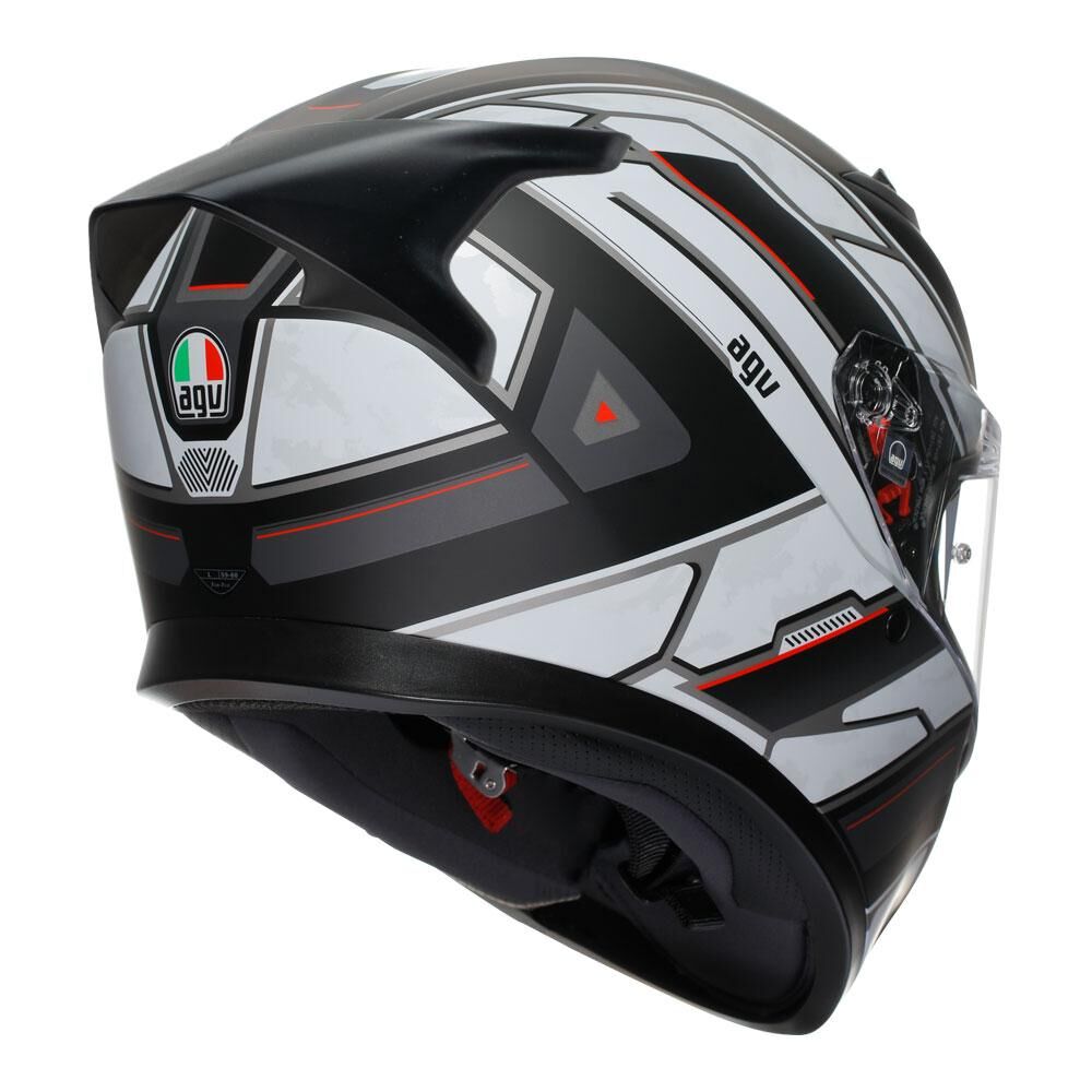 AGV K3 - RIVIA MATT BLACK/WHITE