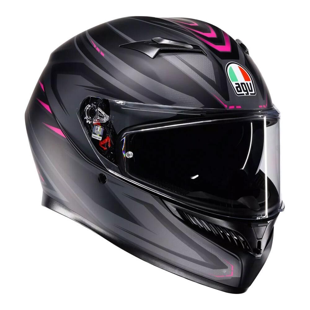 AGV K3 - SYTH MATT BLACK/PINK