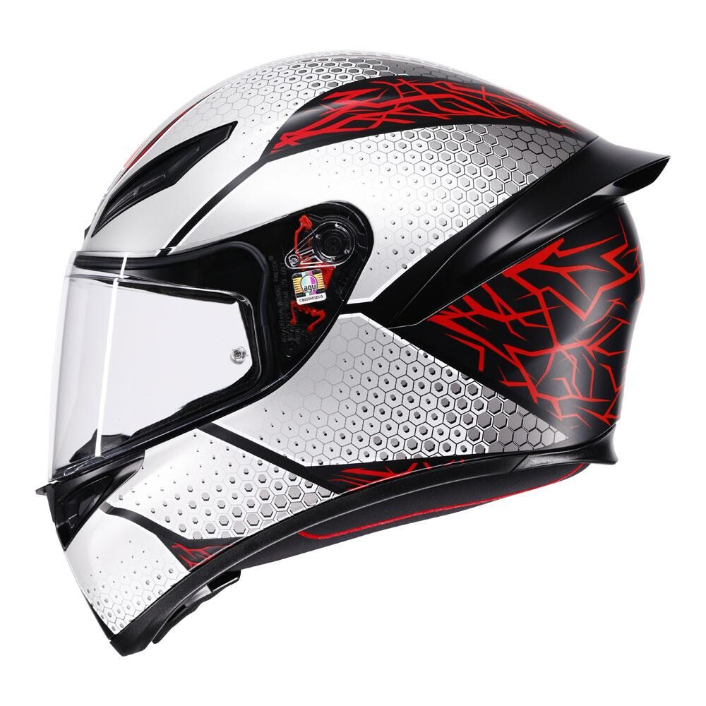 AGV K1 S - SPEEDARMOR MATT BLACK/GREY/RED