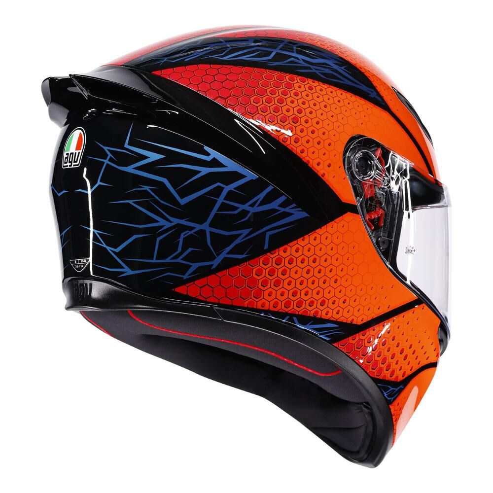 AGV K1 S - SPEEDARMOR BLACK/ORANGE/BLUE