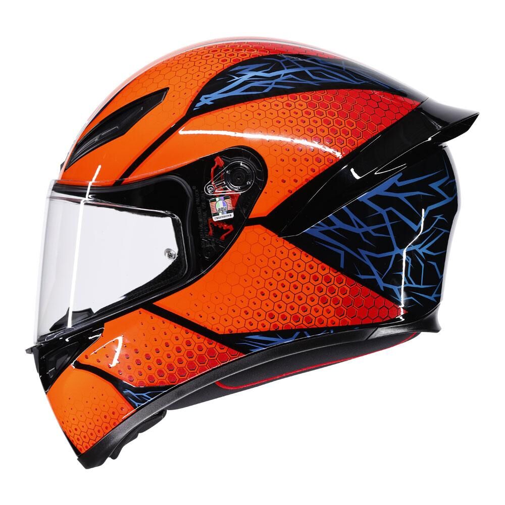 AGV K1 S - SPEEDARMOR BLACK/ORANGE/BLUE