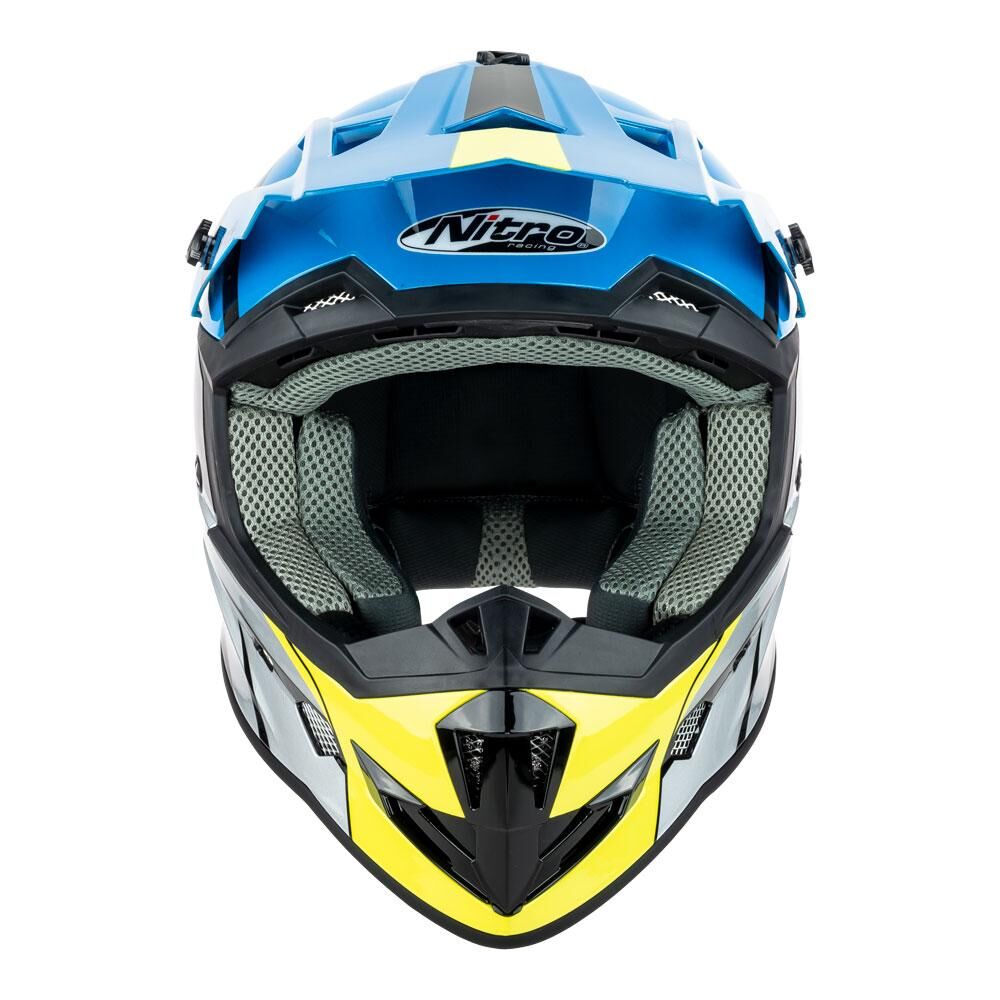 NITRO MX700 YOUTH RECOIL BLUE/BLACK/GREY/FLURO