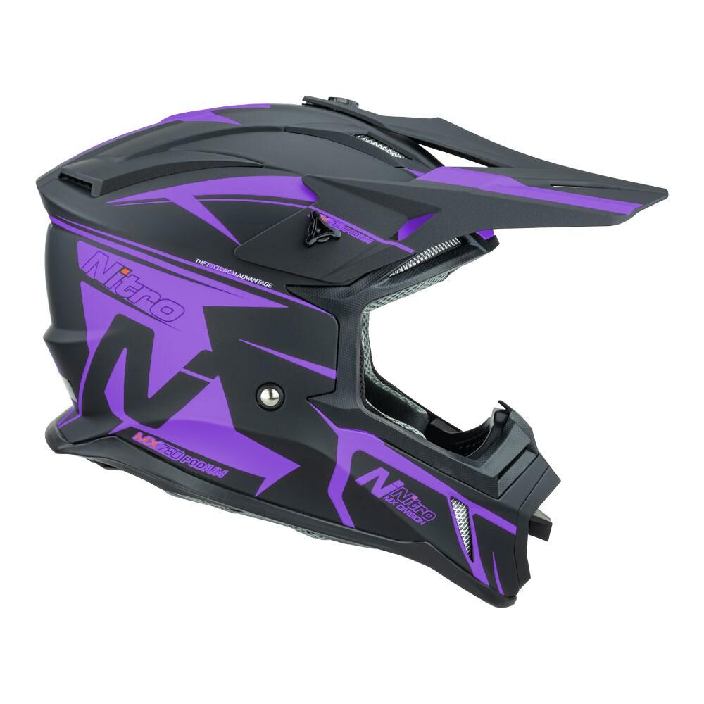 NITRO MX760 PODIUM SATIN PURPLE/BLACK