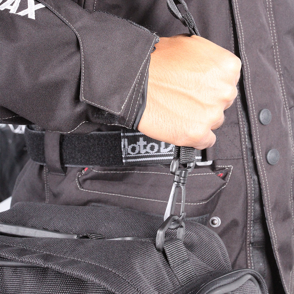 MOTODRY - MOTODRY PLATINUM REAR-BAG (CRUISER/TAIL) BLK 23L - Shark Leathers