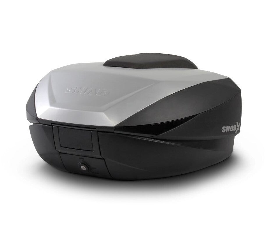 SHAD - SHAD EXPANDABLE TOP CASE SH59X ALUMINIUM - Shark Leathers