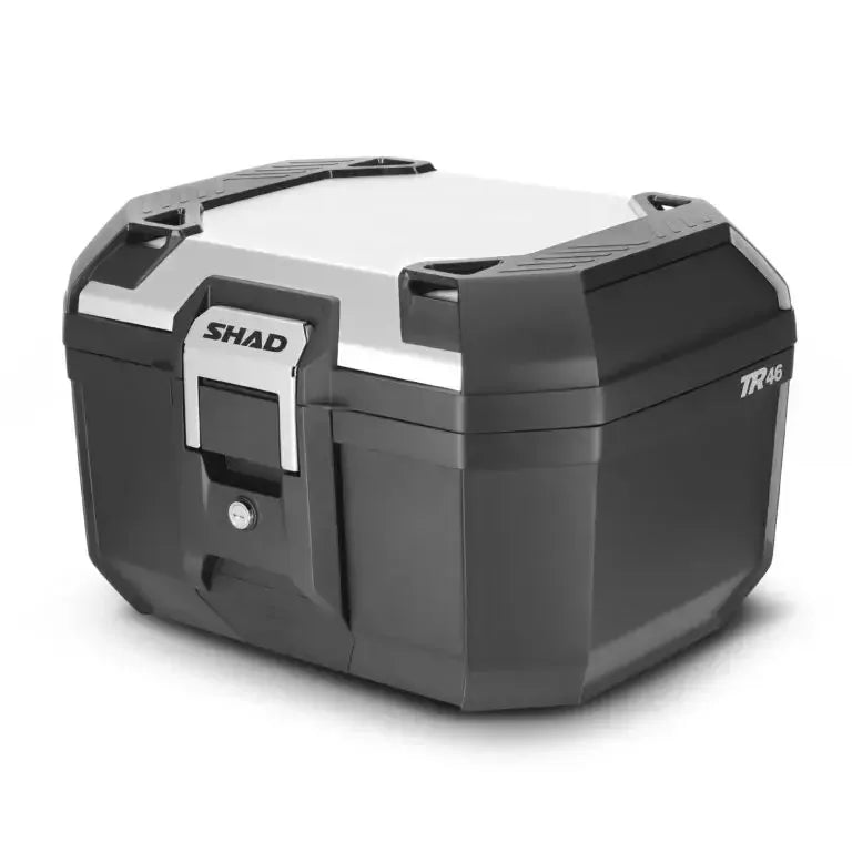 SHAD TOP CASE TR46 TERRA BLACK/ALLOY