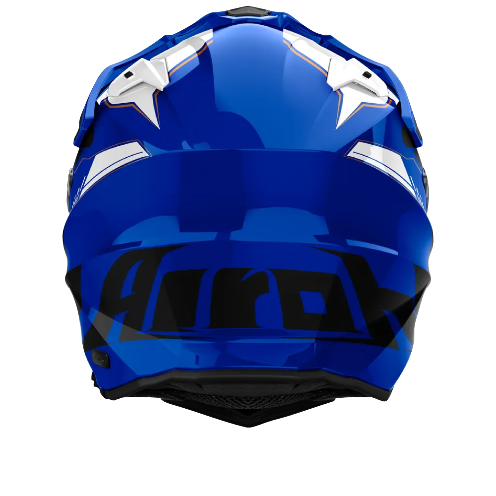 AIROH COMMANDER 2 'REVEAL' BLUE GLOSS