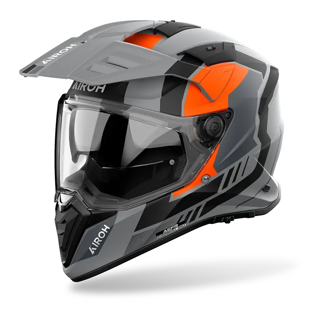 AIROH BANDIT HORN ORANGE MATT