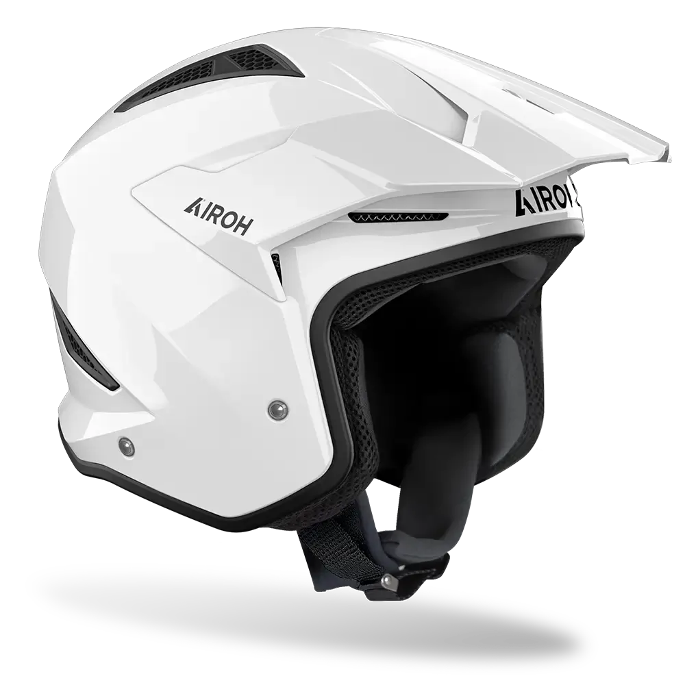 AIROH TRR II TRIAL WHITE GLOSS