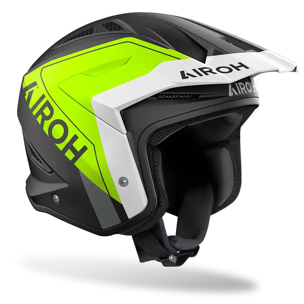 AIROH TRR II TRIAL HUNT YELLOW MATT
