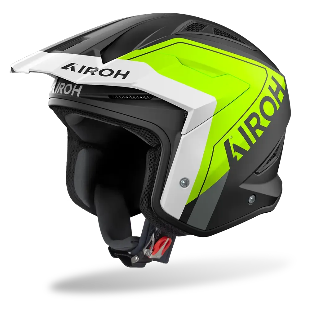 AIROH TRR II TRIAL HUNT YELLOW MATT