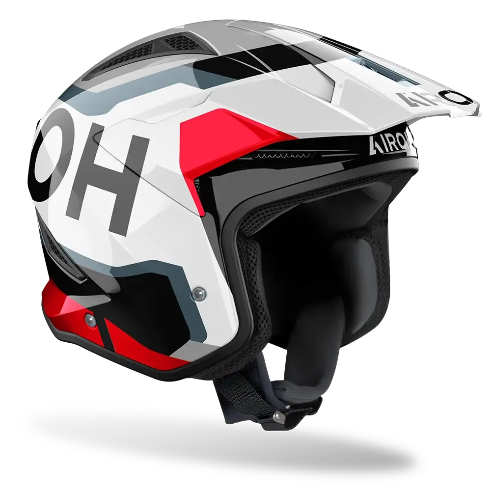 AIROH TRR II TRIAL JUPITER RED GLOSS