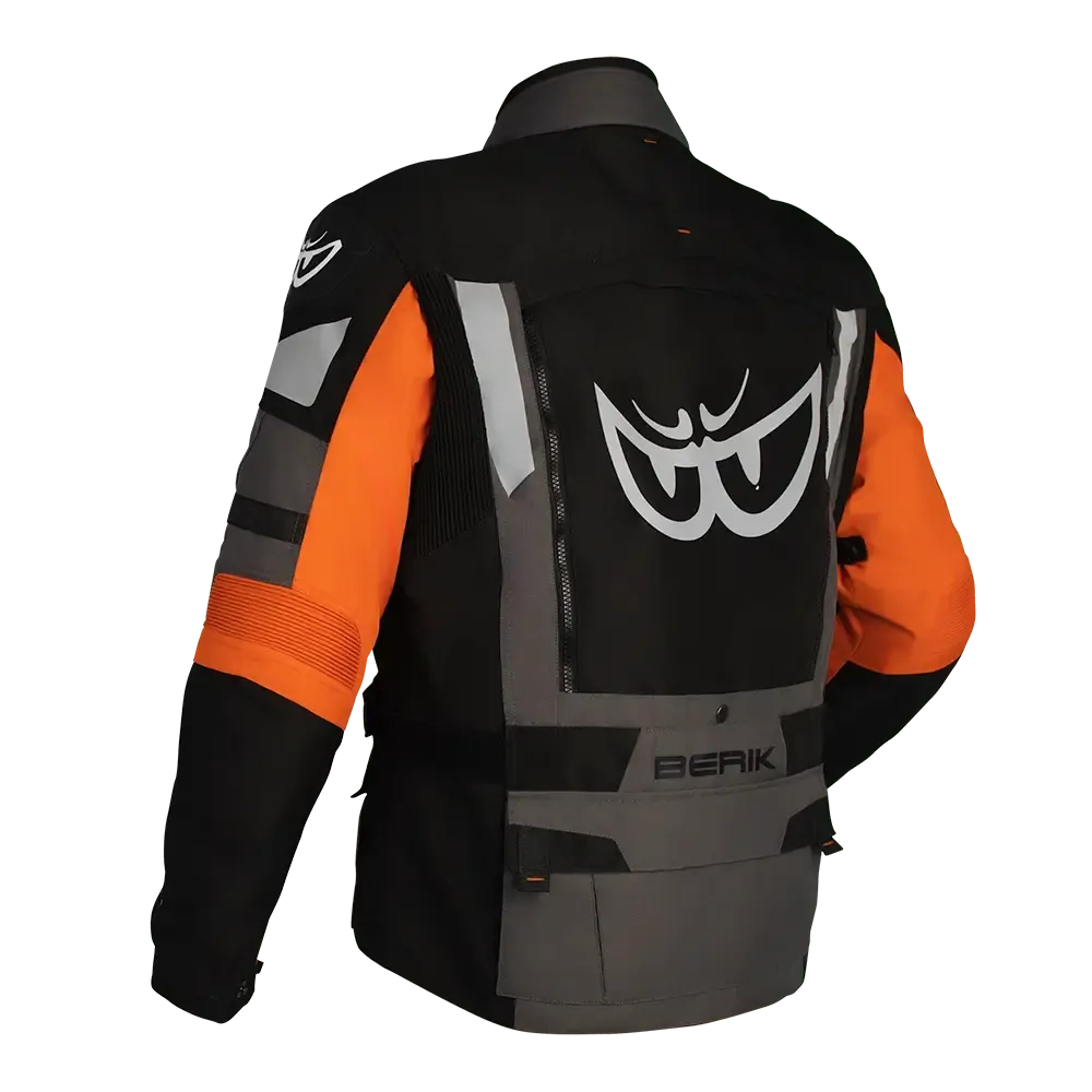BERIK EXPLORER-ADV JACKET BLACK / GREY / ORANGE