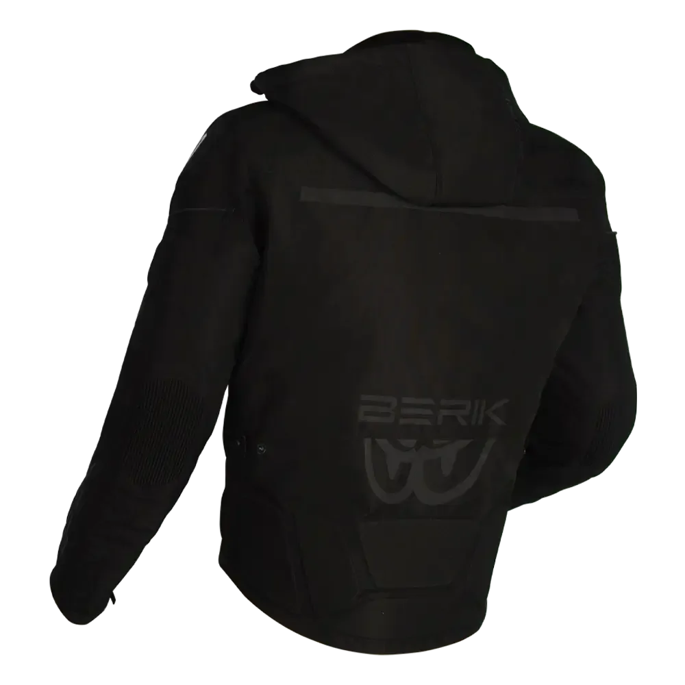 BERIK STAR HOODIE BLACK