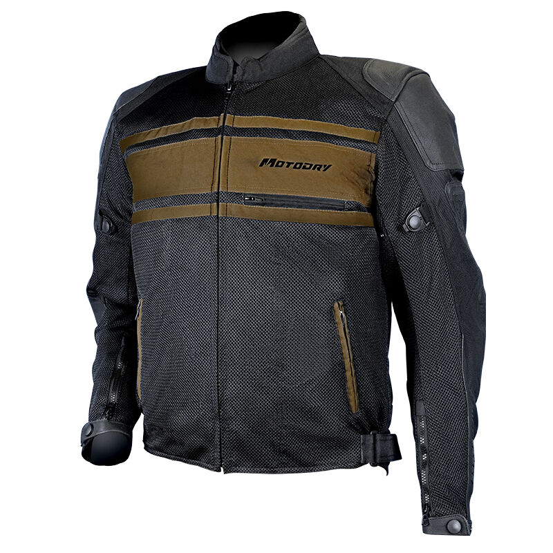 MOTODRY REVOLT JACKET-VINTAGE BROWN