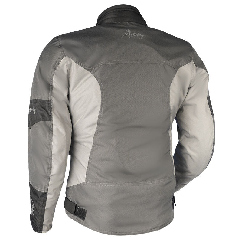 MOTODRY SAPPHIRE JACKET GREY/SILVER