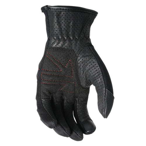MOTODRY SUMMER LADIES VENTED GLOVES BLACK