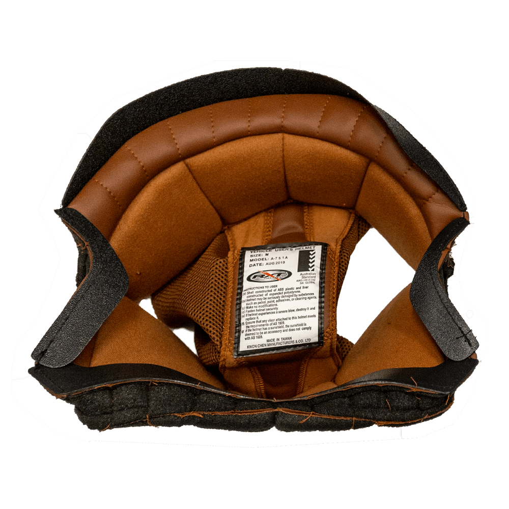 RXT CROWN LINER - A751 STONE HELMET