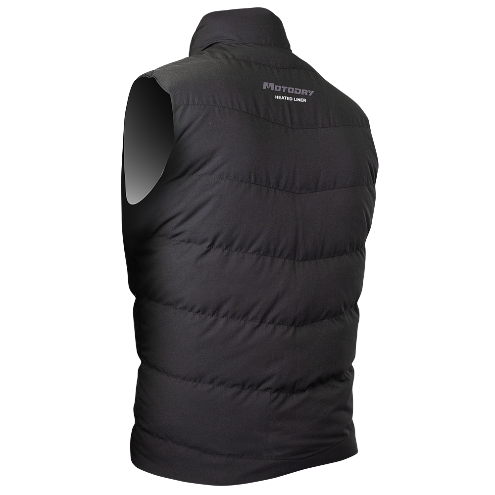 MOTODRY HEATED VEST MENS BLACK
