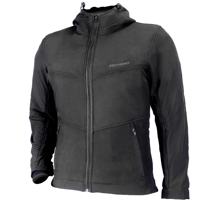 MOTODRY LADY HOODIE BLACK