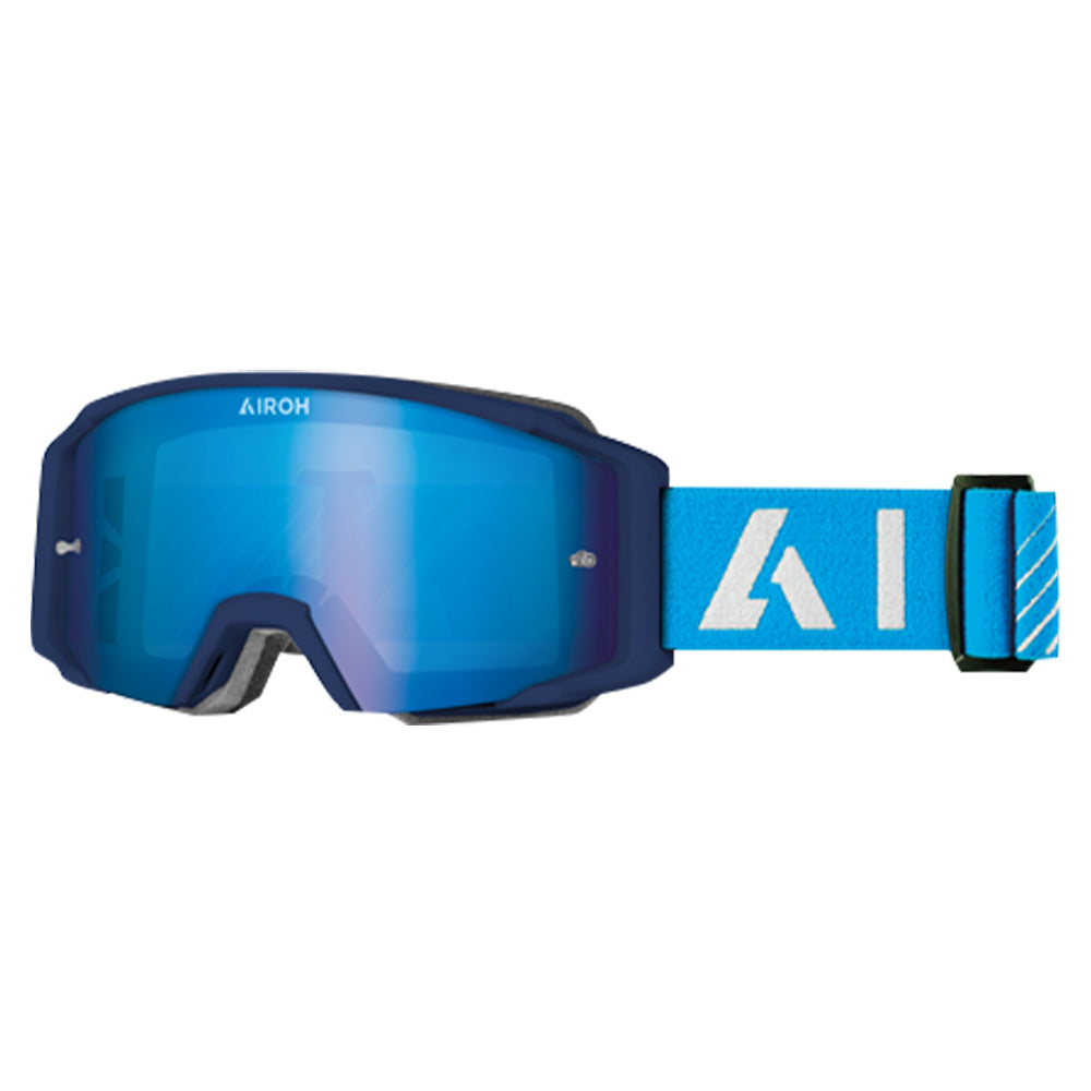 Airoh - AIROH BLAST XR1 GOGGLES BLUE MATT - Shark Leathers