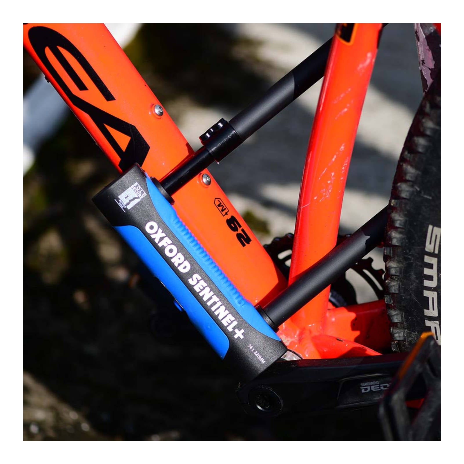 Oxford Sentinel Pro U-Lock 320mm X 177mm
